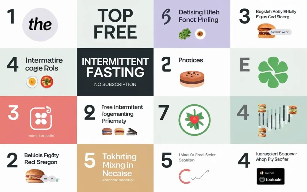 Top 10 free intermittent fasting app no subscription list visual