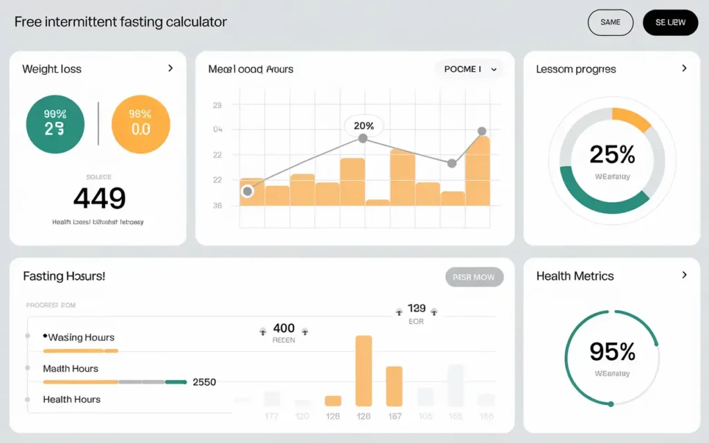 Tracking Progress with Free Intermittent Fasting Calculator