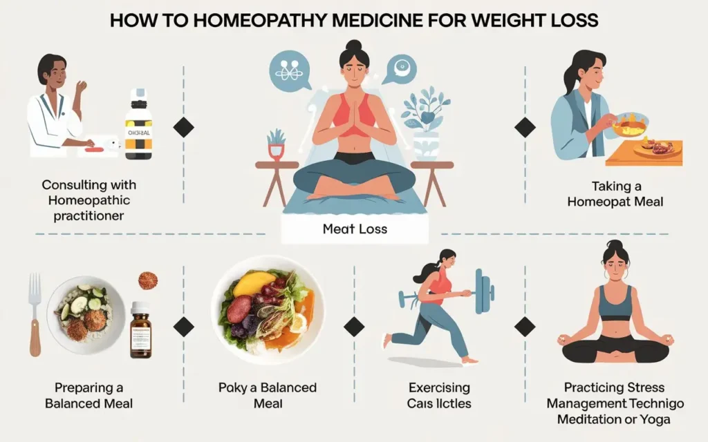 Integrating homeopathy medicine for weight loss into a health plan
