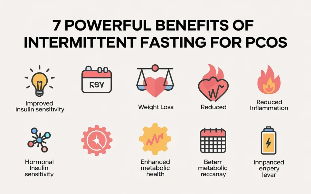 Benefits of intermittent fasting for managing PCOS