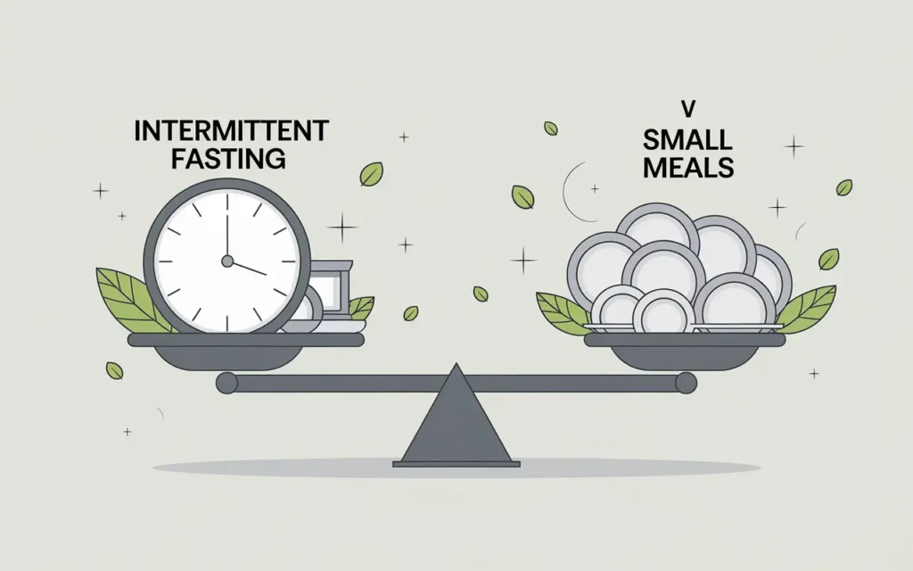 Sustainability of intermittent fasting vs small meals