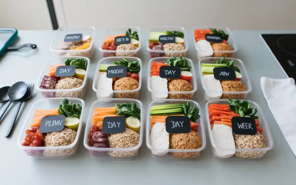 Weekly meal prep containers for 2 years post op gastric sleeve diet