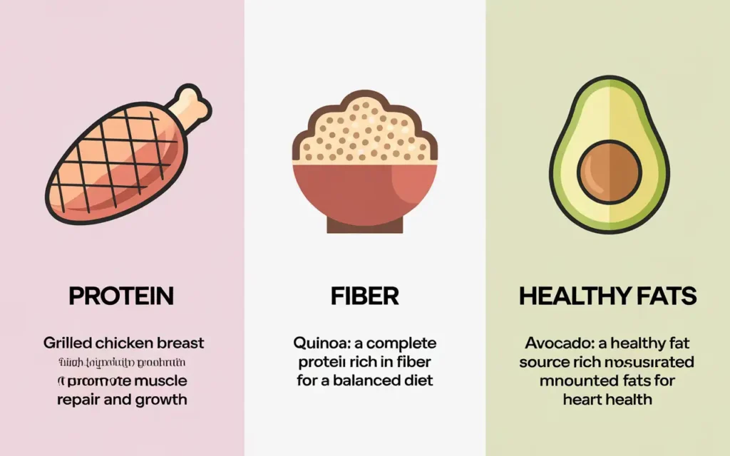 Key nutritional principles for a long term diet after colon resection