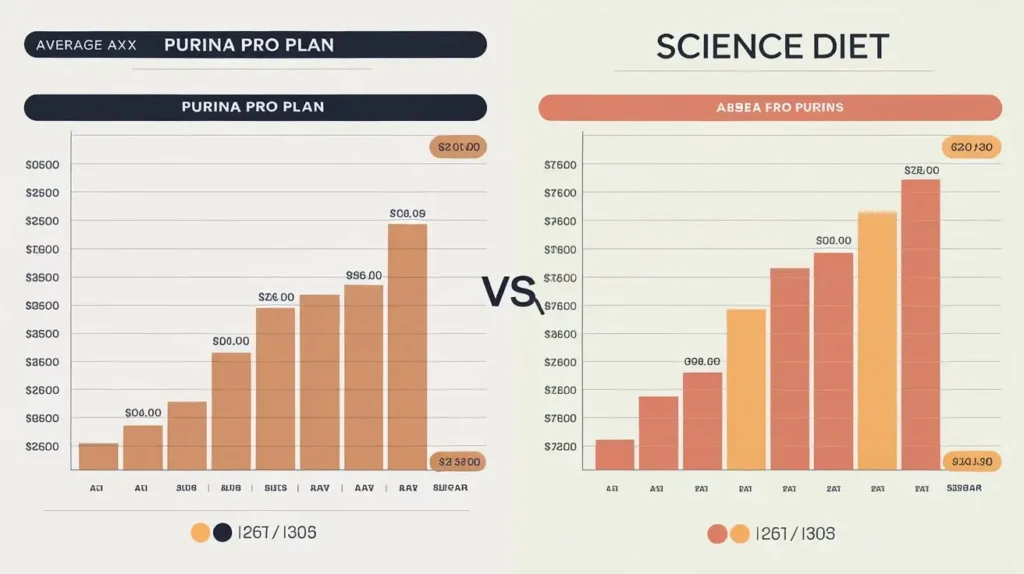 Cost-effectiveness of Purina Pro Plan vs Science Diet dog food