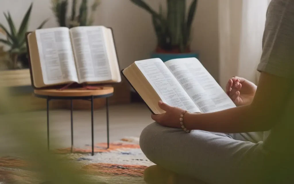 Meditation with scriptures to read while fasting