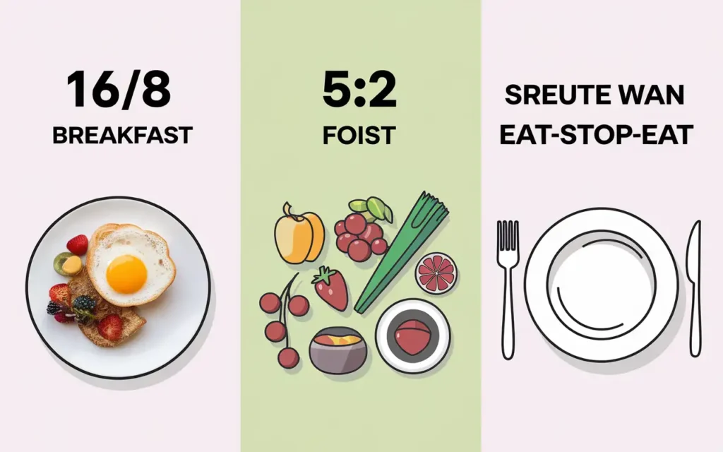 Comparison of different types of intermittent fasting suitable for Indian diets