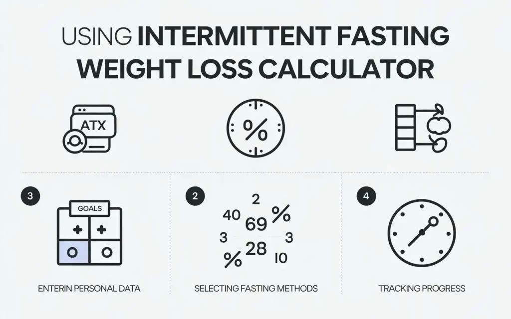 Step-by-step guide on how to use an intermittent fasting weight loss calculator
