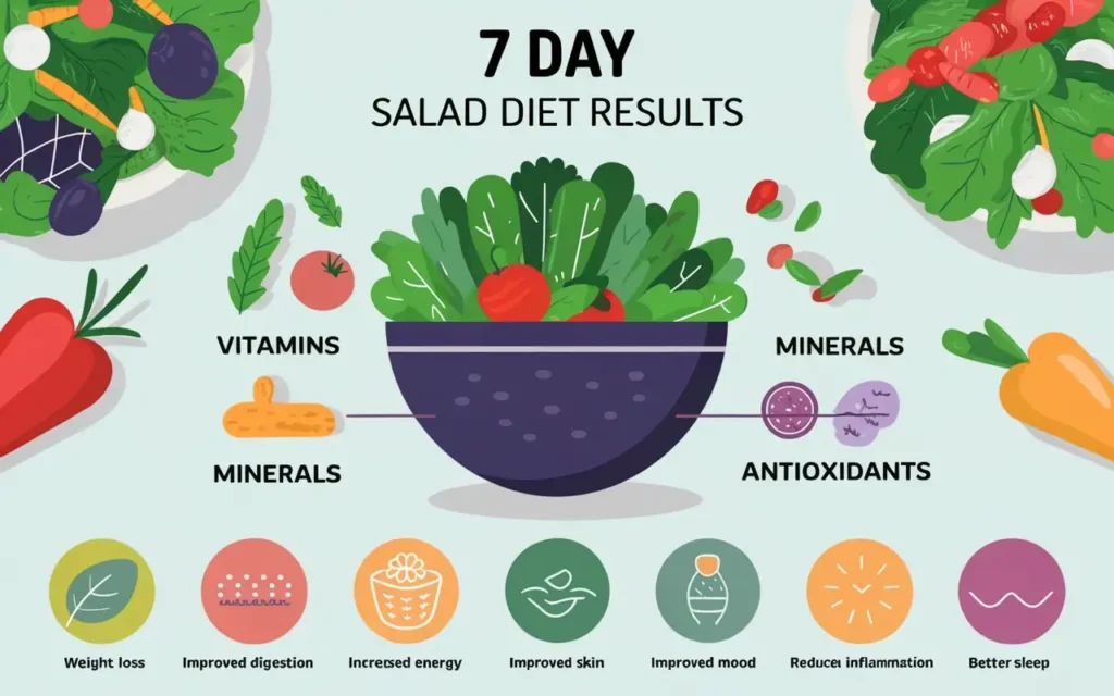 Nutritional benefits of 7 day salad diet results