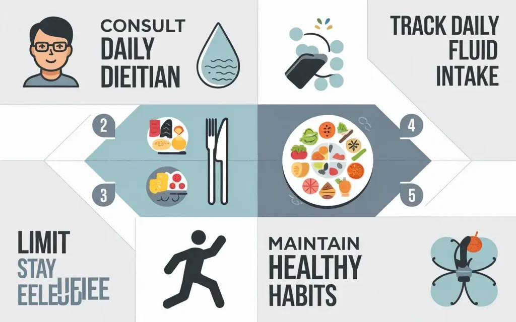 Step-by-step guide for after kidney transplant diet chart