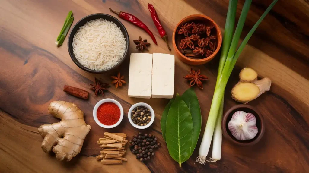 Introduction to the asian diet plan with traditional foods