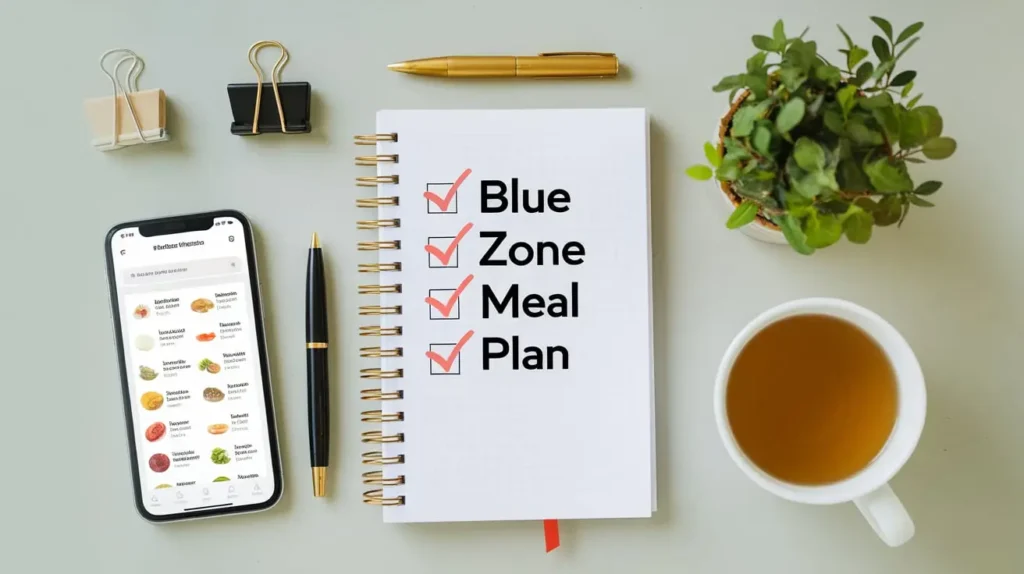 Practical tips for blue zone diet meal plan