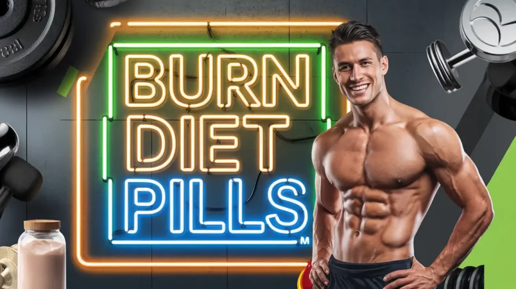 happy individual showcasing results from burn diet pills