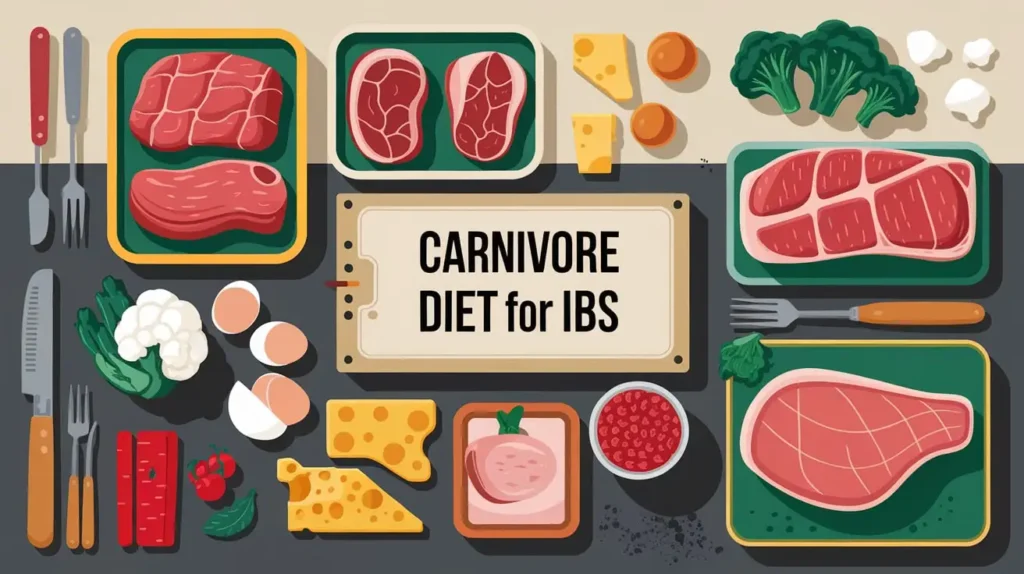 Meal planning for carnivore diet for IBS