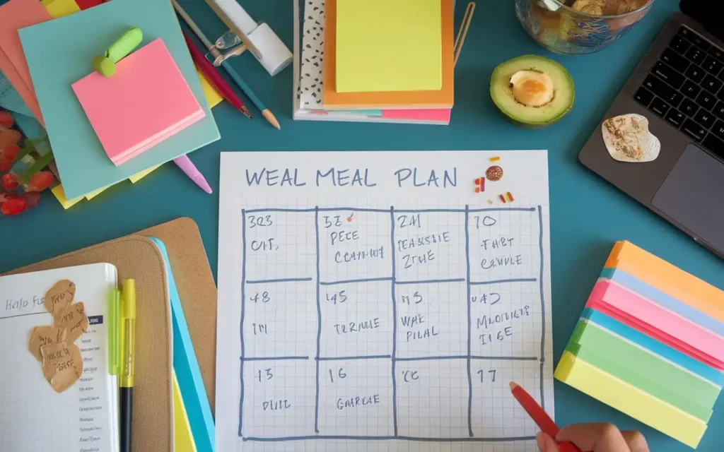 Meal planning concept for cded diet