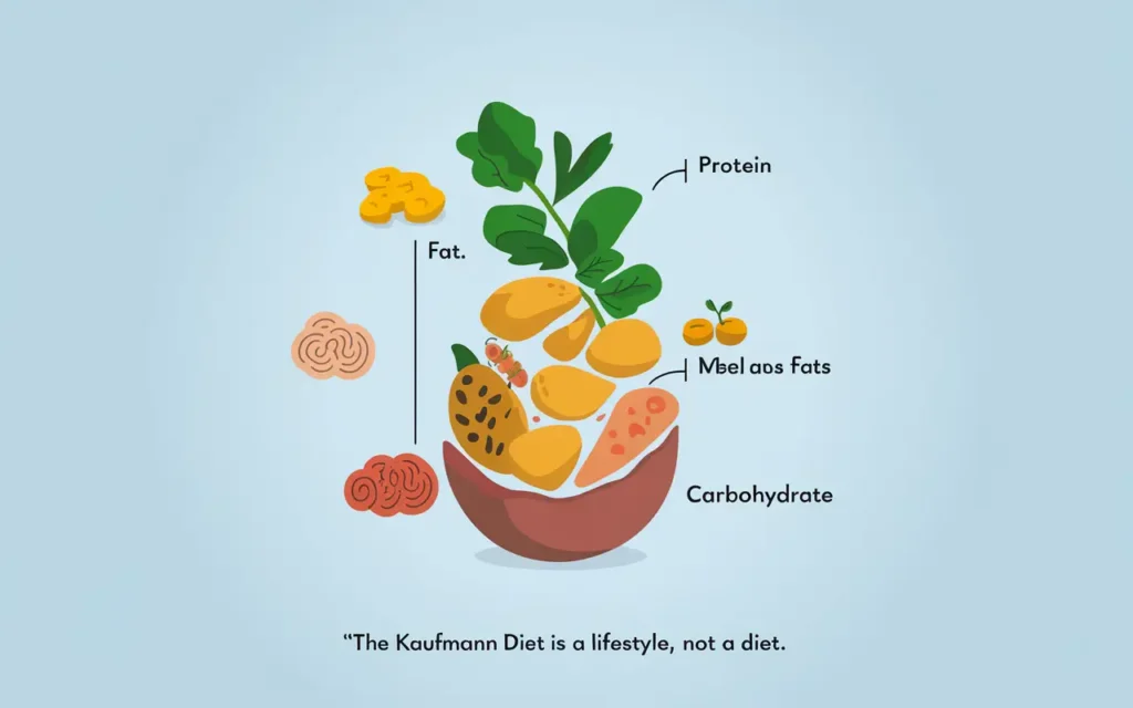 kaufmann diet scientific research graphic