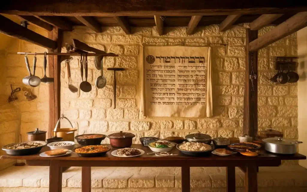 historical evolution of kosher diet menu