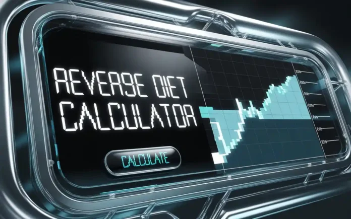 reverse diet calculator overview graphic