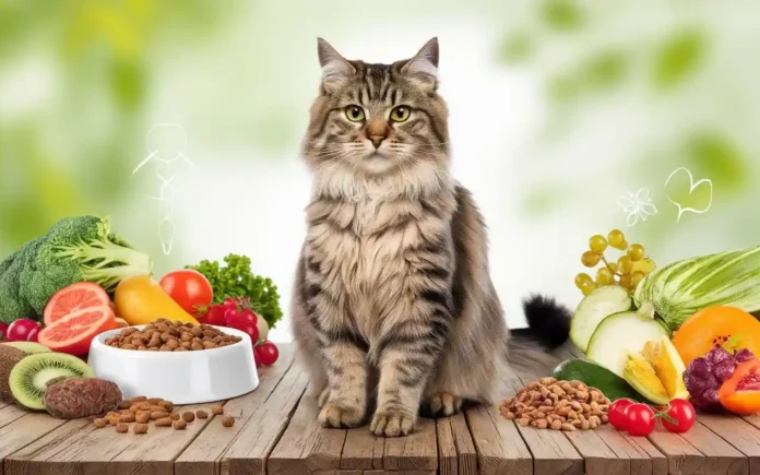 science diet weight management cat featured image showing a healthy cat with balanced food