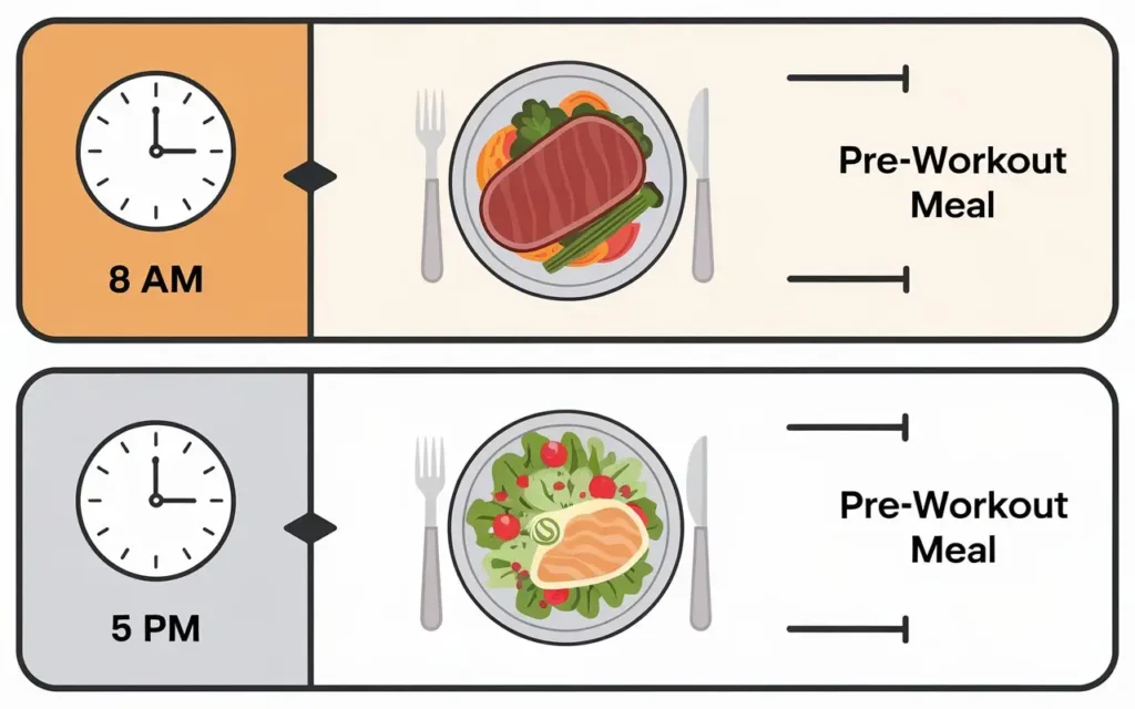 Meal timing strategy for targeted ketogenic diet