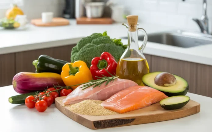 Overview of targeted ketogenic diet with healthy ingredients