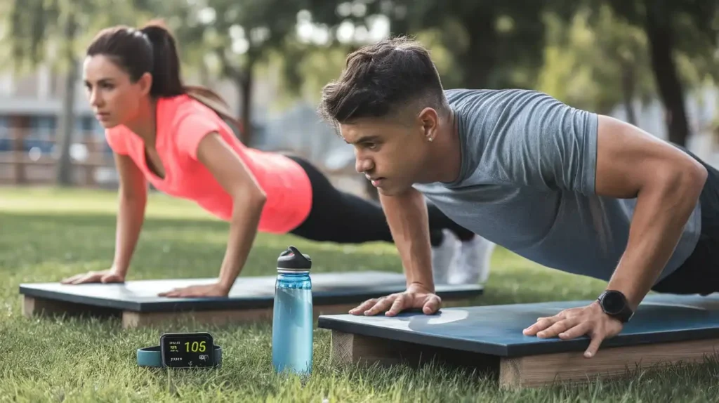 A person doing a morning workout routine to boost weight loss on the 5 Day Drop Diet