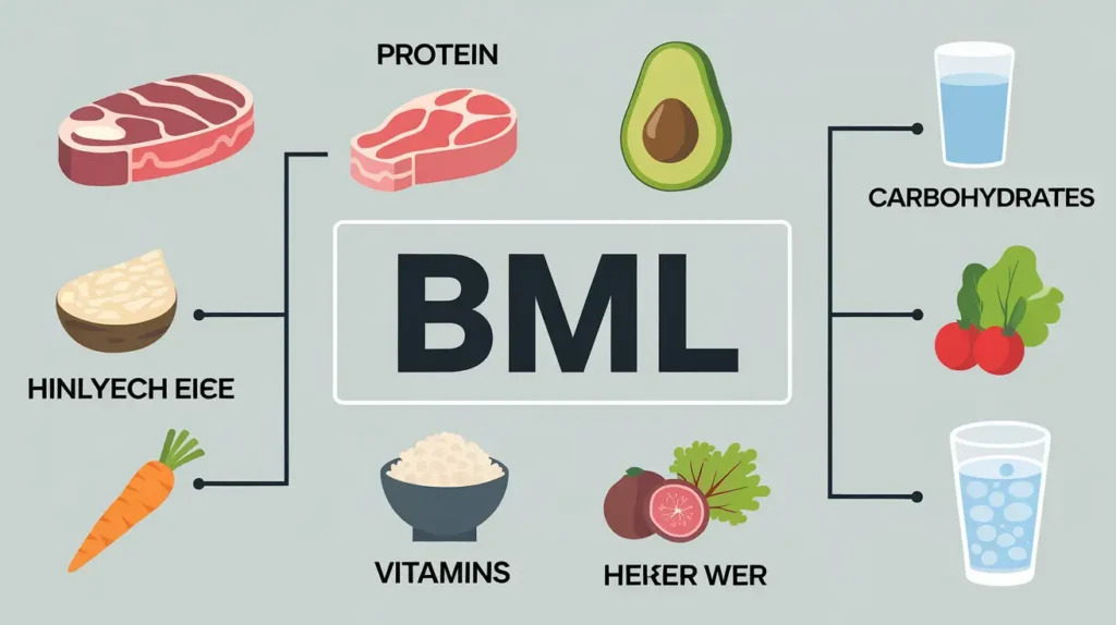 Key nutritional components of the BML sugar glider diet